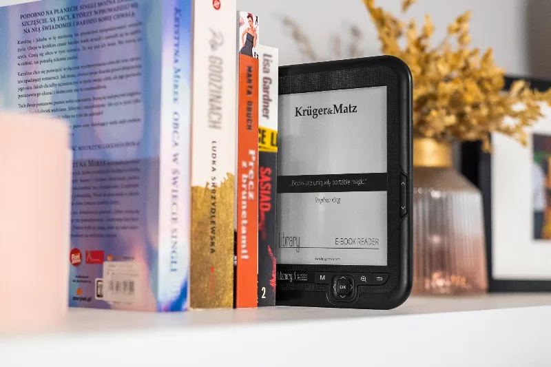 Ebook Reader 6 Inch E-Ink Library 4 Kruger Matz