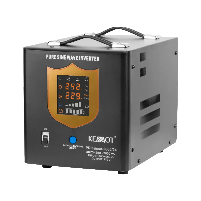 Ups cu Sinus Pur - 24V / 1400W / Negru