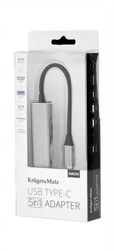 Hub USB Tip C HDMI/USB3.0/SD/Microsd/Tip C