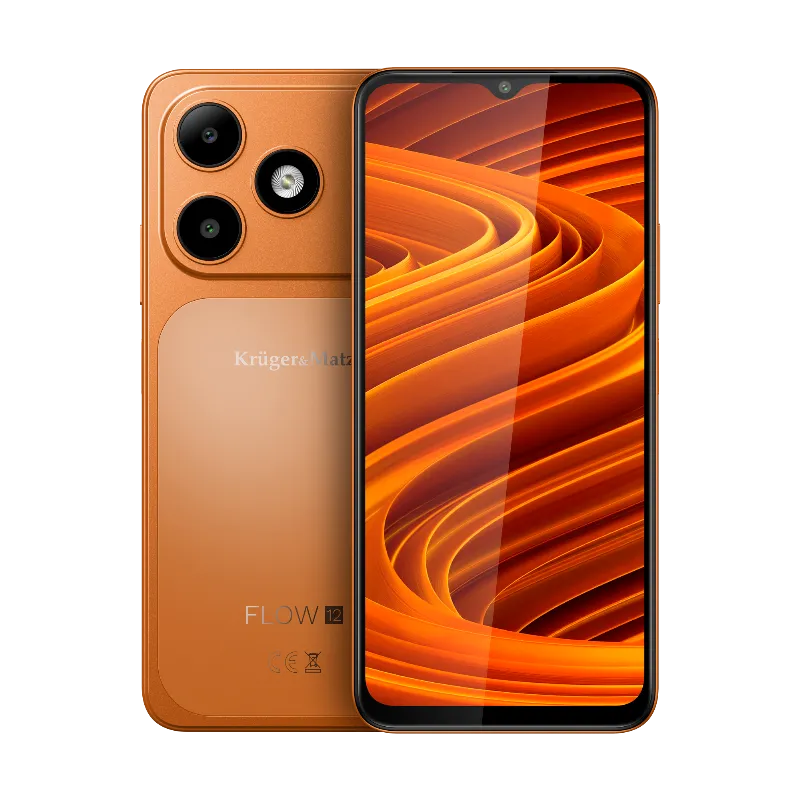 Smartphone 4GB/64GB Flow 12 Orange Kruger Matz