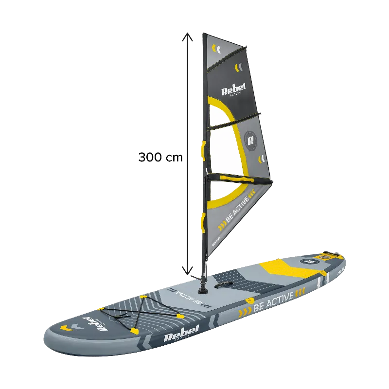 Set Placa Gonflabila Windsurfing Sup 305X76X15 CM