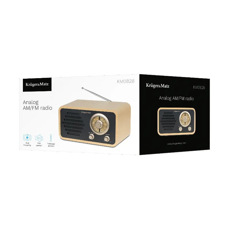 Aparat Radio AM FM 5W Kruger Matz