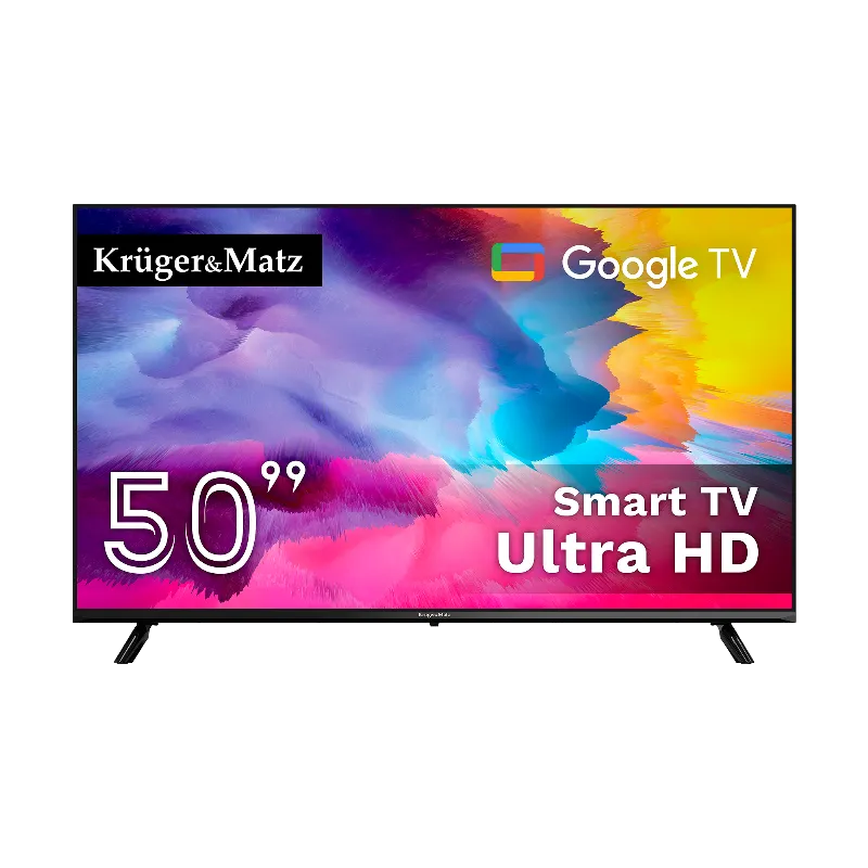Google Smart TV 50 Inch 126CM Ultrahd 4K Kruger Matz