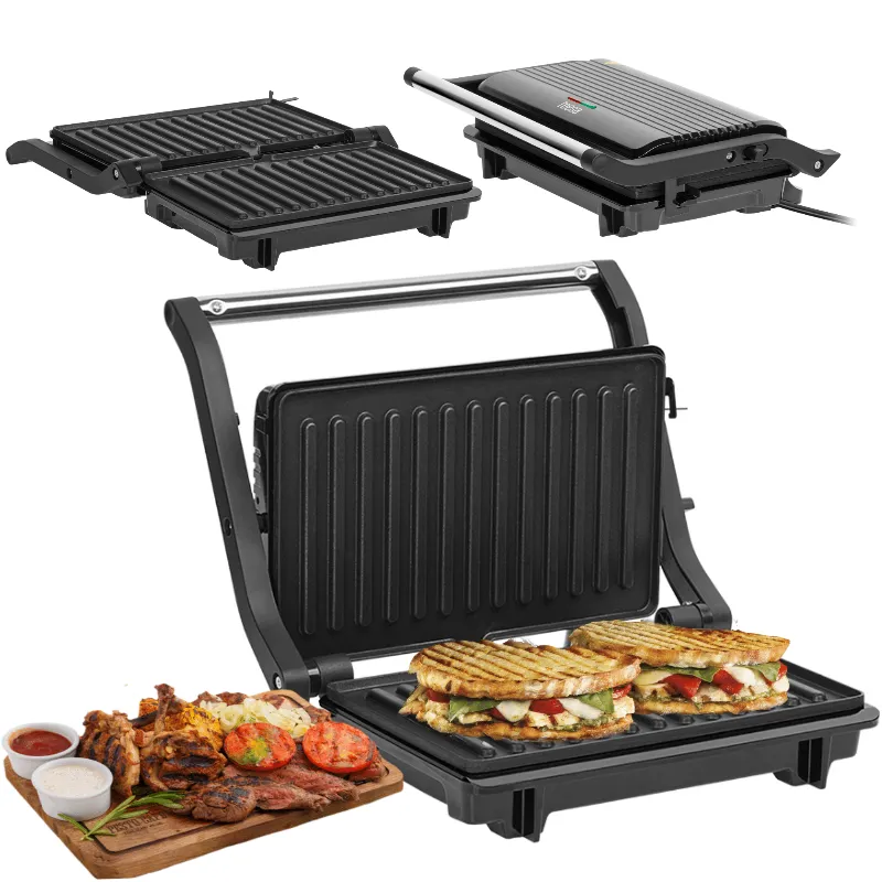 Sandwich Maker Panini 1000W Teesa
