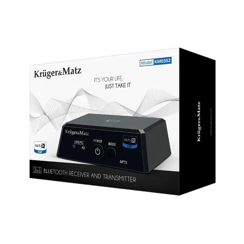 Emitator / Receptor Bluetooth 4.0 Kruger Matz