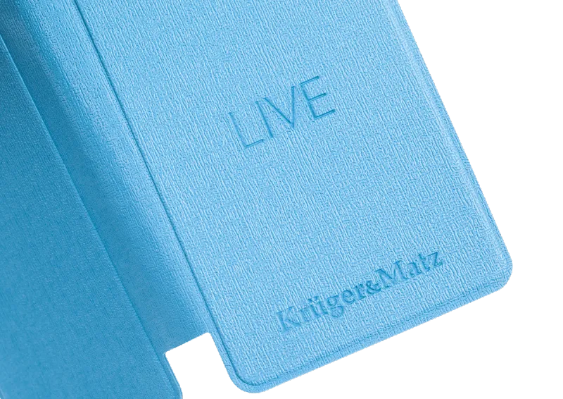Flip Cover Albastru Live Kruger Matz