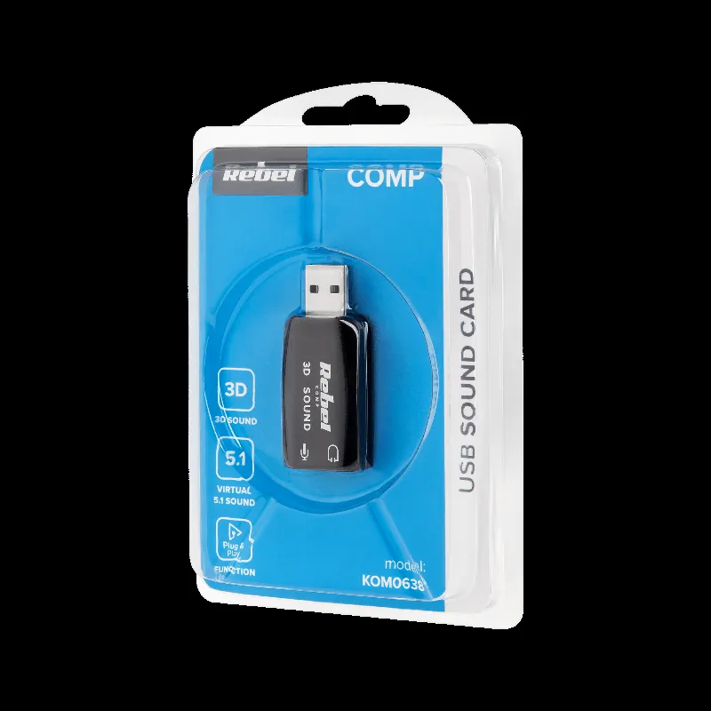 Placa Sunet 5.1 USB Rebel