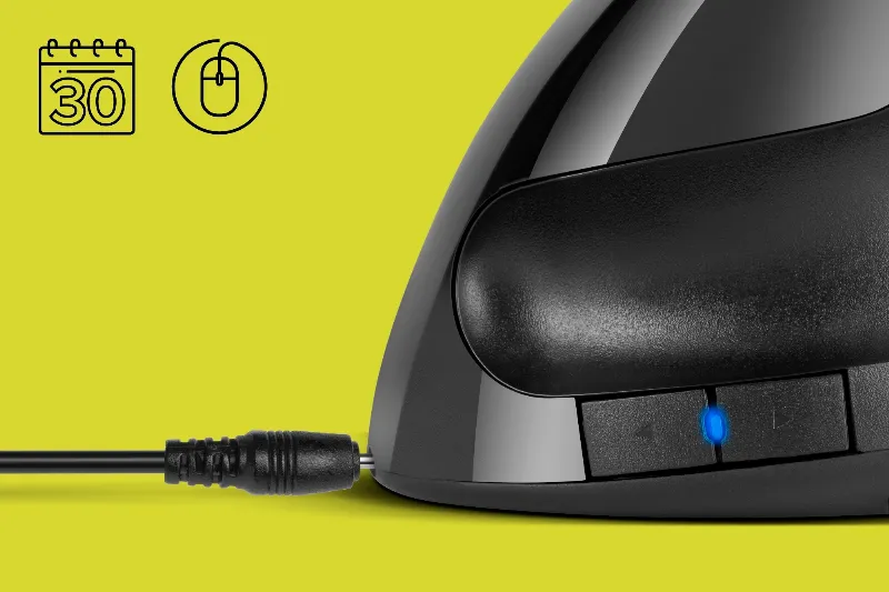 Mouse Vertical Wireless WM500 Rebel