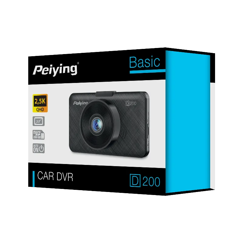 DVR Auto D200 2.5K Peiying Basic