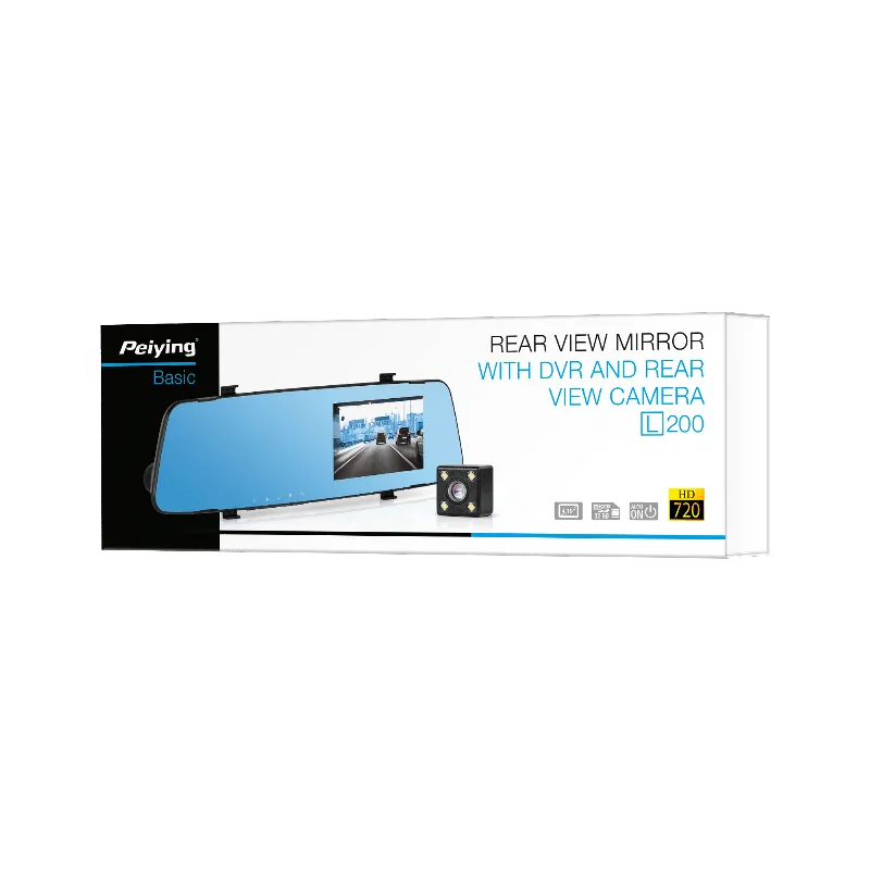 DVR Auto si Camera Oglinda L200 Peiying Basic