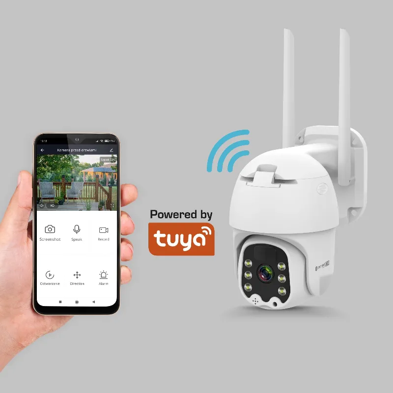 Camera Wifi Connect C90 Tuya Solar Kruger Matz