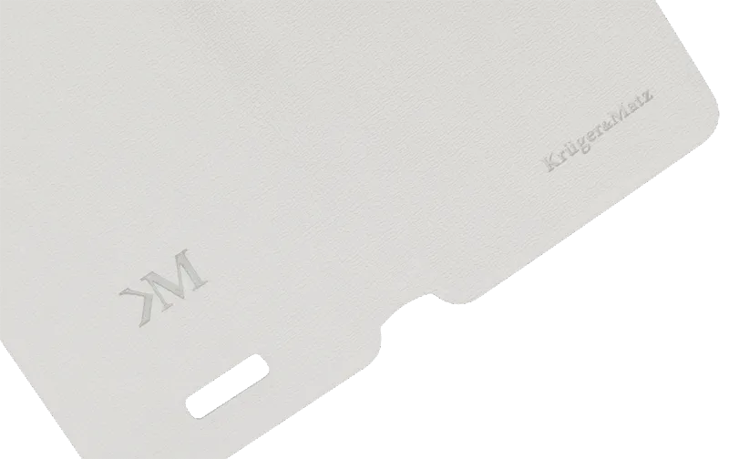 Flip Cover Case Alb  Flow Kruger Matz