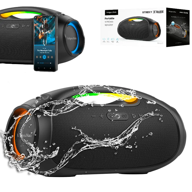 Boxa Bluetooth Portabila Street X-Bass Kruger Matz