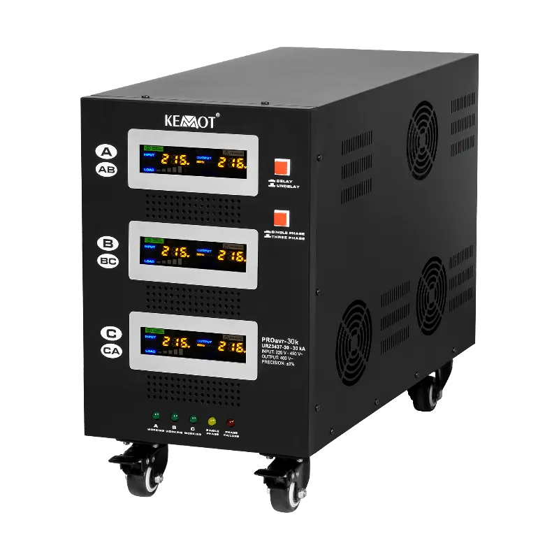 Stabilizator Servomotor Trifazat 30KVA Proavr-30K Kemot