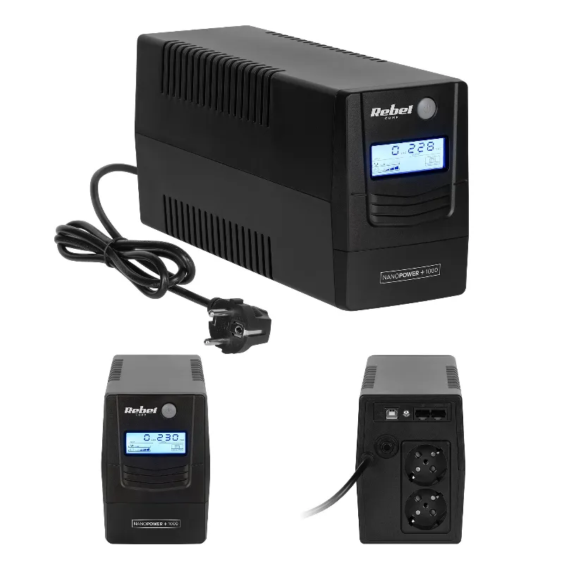 UPS Offline Nanopower Plus 1000 (1000VA/600W) Rebel