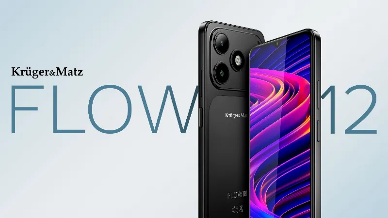Smartphone 4GB/64GB Flow 12 Negru Kruger Matz
