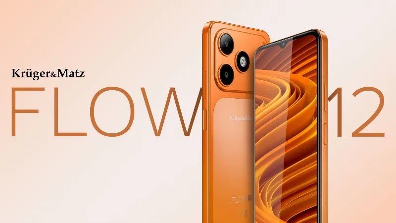 Smartphone 4GB/64GB Flow 12 Orange Kruger Matz