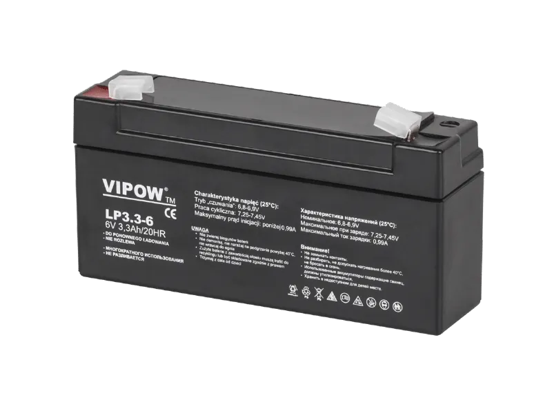 Acumulator Stationar AGM VRLA 6V 3.3AH Vipow