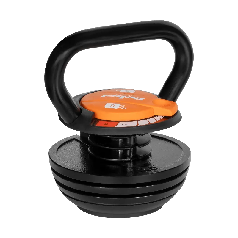 Kettle Bell Ajustabil 6 Talere 2.3-9KG Rebel Active