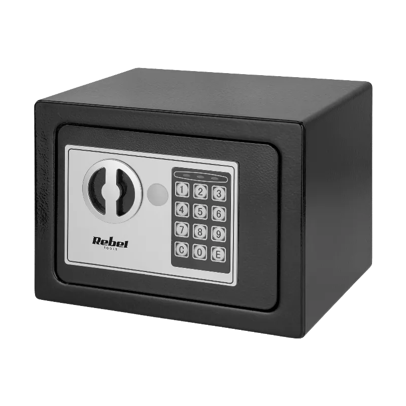 Seif Electronic Casnic Pin si Cheie Rebel