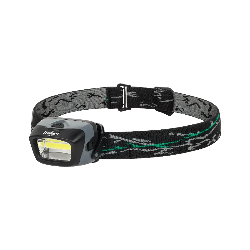 Lanterna Frontala LED 3W COB 120LM Rebel