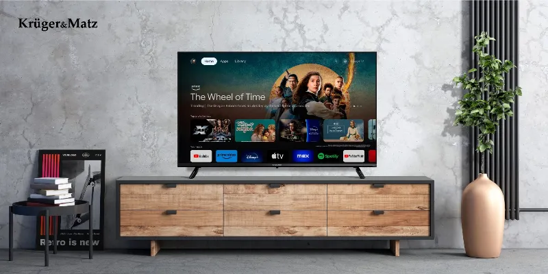 Google Smart TV 50 Inch 126CM Ultrahd 4K Kruger Matz
