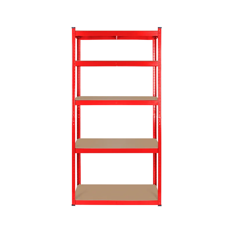 Raft Metalic 5 Polite 750KG MDF 180X90X40 Rosu Rebel