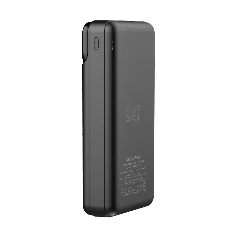 Power Bank 20000MAH Li-Pol QC 3.0 PD 3.0 Kruger Matz