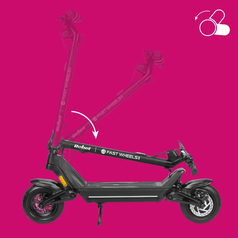 Trotineta Electrica Fast Wheels Max 350W Rebel