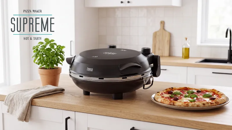 Cuptor Pizza 1200W Supreme Fun Teesa