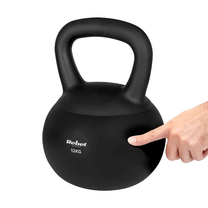 Kettlebell Vinil 12 KG Rebel Active