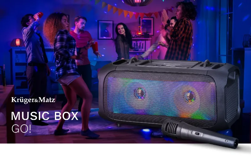 Boxa BT Portabila Music Box Go! Kruger Matz
