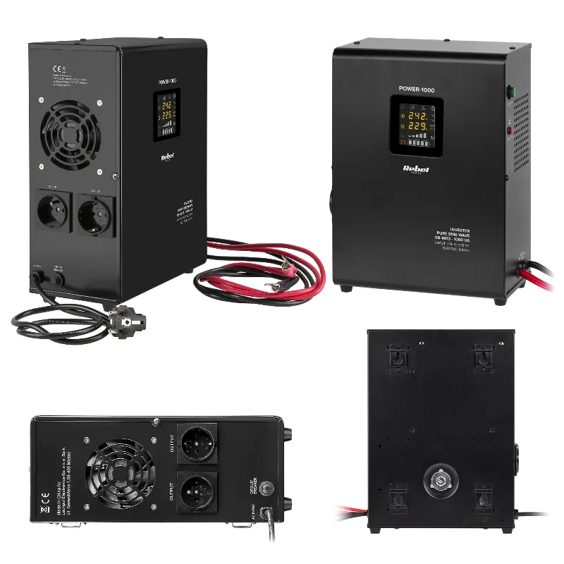 UPS Centrale Termice Sinus Pur 1000VA 700W 12V Rebel
