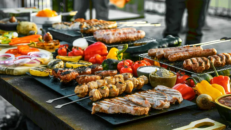 Grill Gaz 5 Arzatoare Bbq 5006 Master Grill Teesa