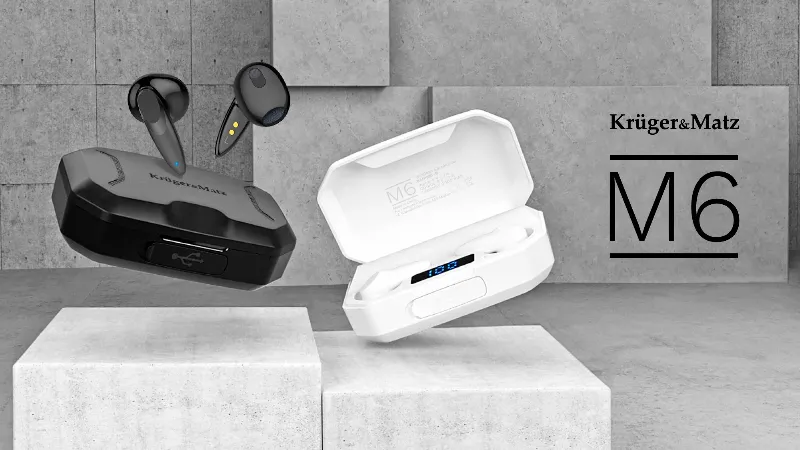 Casti Bluetooth 5.1 M6 Kruger Matz