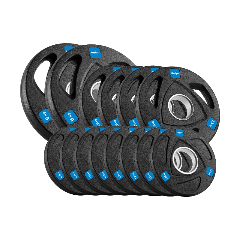 Disc Greutate Fonta Cauciucata Set 30 KG Rebel Active
