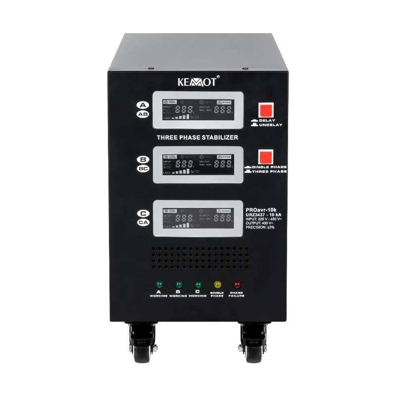 Stabilizator Servomotor Trifazat 10KVA Proavr-10K Kemot