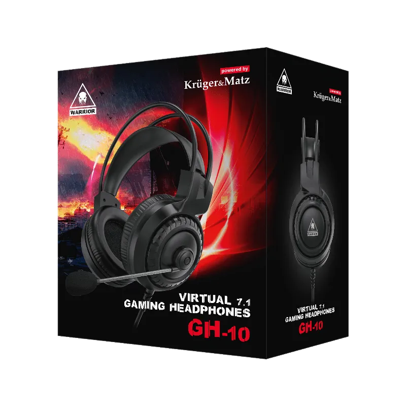Casti Gaming Warrior Gh-10 Kruger Matz