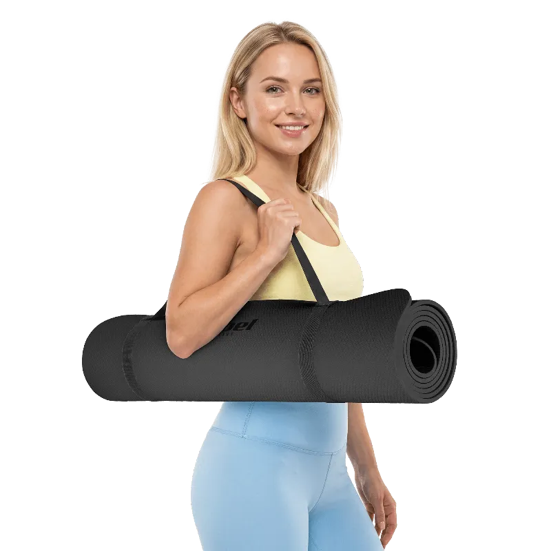 Saltea 183X61 CM Grosime 0.6 CM Negru Rebel Active