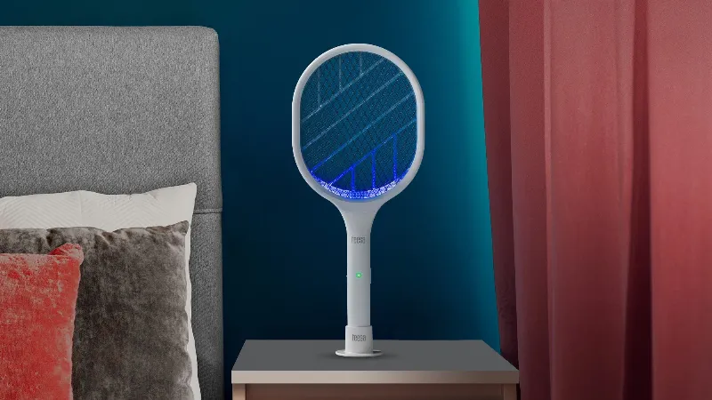 Paleta Electrica Swatter Anti-Insecte  2 in 1 Teesa