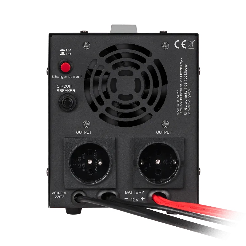UPS Centrale Termice Sinus Pur 1000VA 700W 12V Rebel