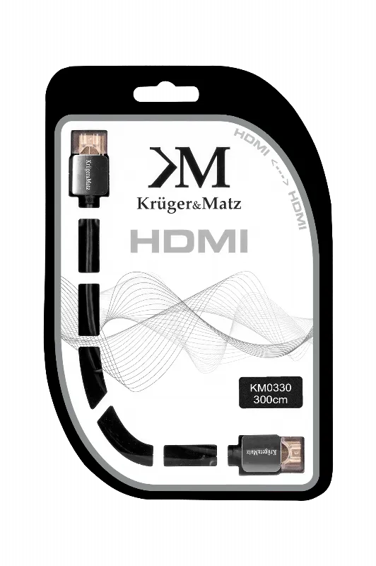 Cablu HDMI - HDMI 4K UHD 3.0M Kruger Matz