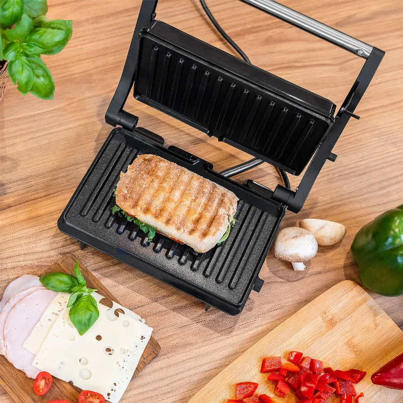 Sandwich Maker Panini 1000W Teesa