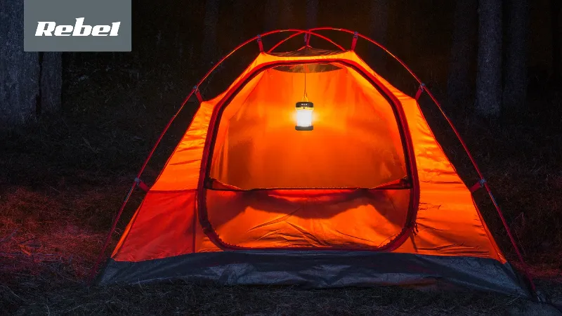 Lanterna 1W Camping Rebel