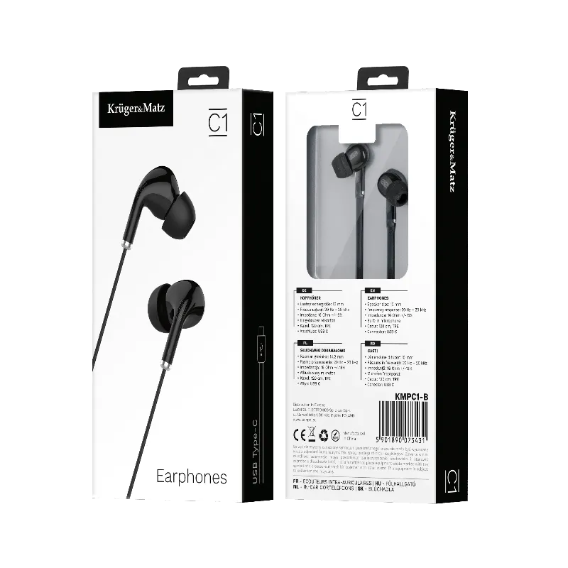 Casti in-Ear cu Microfon Kruger Matz