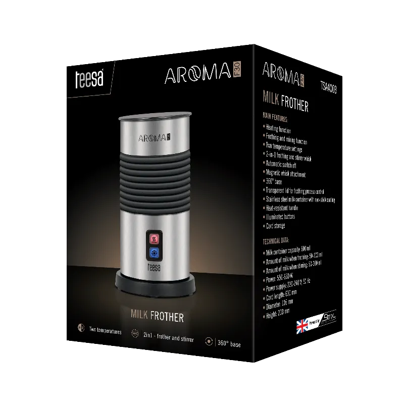 Aparat Spumare Lapte Milk Frother Aroma F30 Teesa
