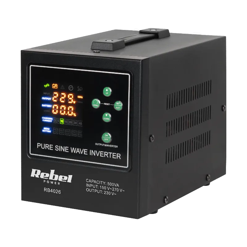 UPS Centrale Termice Sinus Pur 500VA 300W 12V Rebel