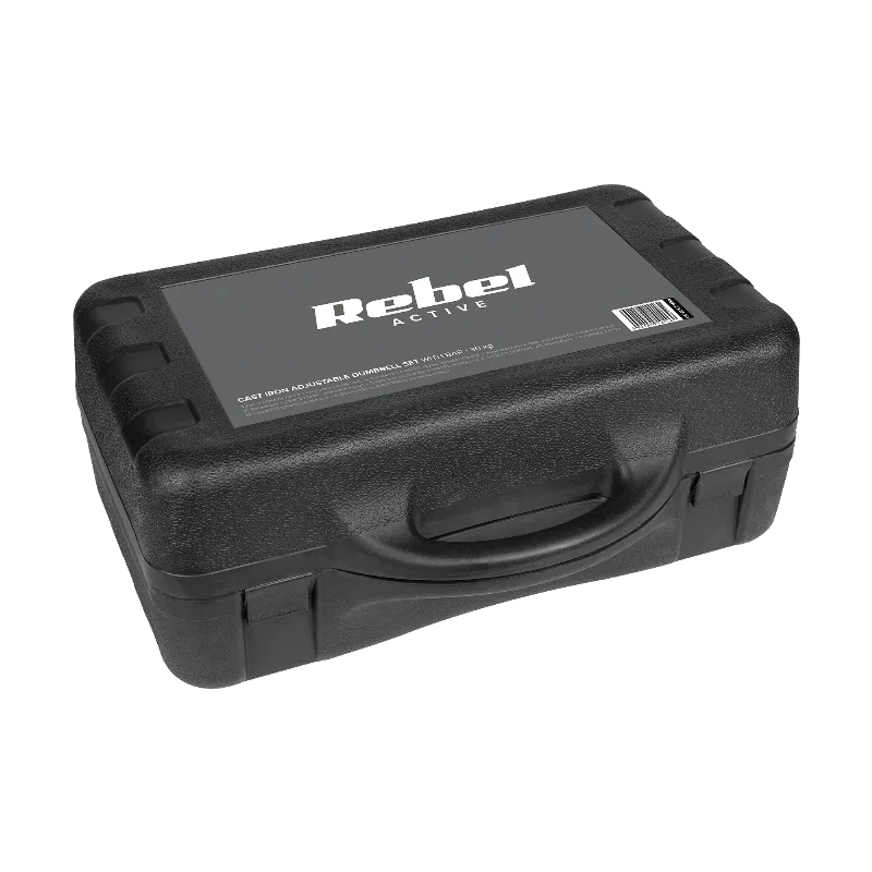 Gantere Reglabile cu Valiza Total 30KG Rebel Active