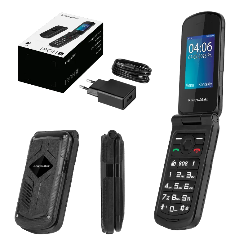 Telefon Rugged Iron 5 Flip Kruger Matz