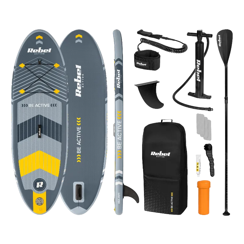 Set Placa Gonflabila Stand Up Paddle Sup 244X76X10 CM
